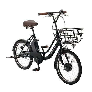 【自転車】《石丸サイクル》電動アシスト自転車「ピッコリーノ」20型 ハーフマットブラック