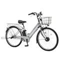 【自転車】《丸石サイクル》 電動アシスト自転車 グラウス 26インチ 外装6段 クールグレー