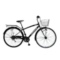 【自転車】《丸石サイクル》 ブラックパンサークロスHD 27インチ 外装6段 ブラック