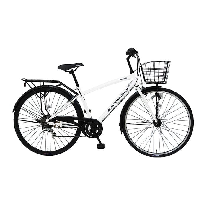 【自転車】《丸石サイクル》 ブラックパンサークロスHD 27インチ 外装6段 ホワイト