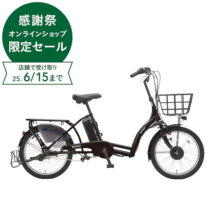 25年モデル 電動アシスト自転車 ペーブメント Pavement 20インチ 内装3段変速 マットブラック