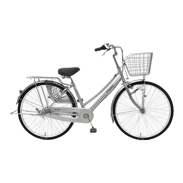 【自転車】25年モデル 軽快車 モディビー MODIBEE 27インチ 内装3段 2025-HD シルバー