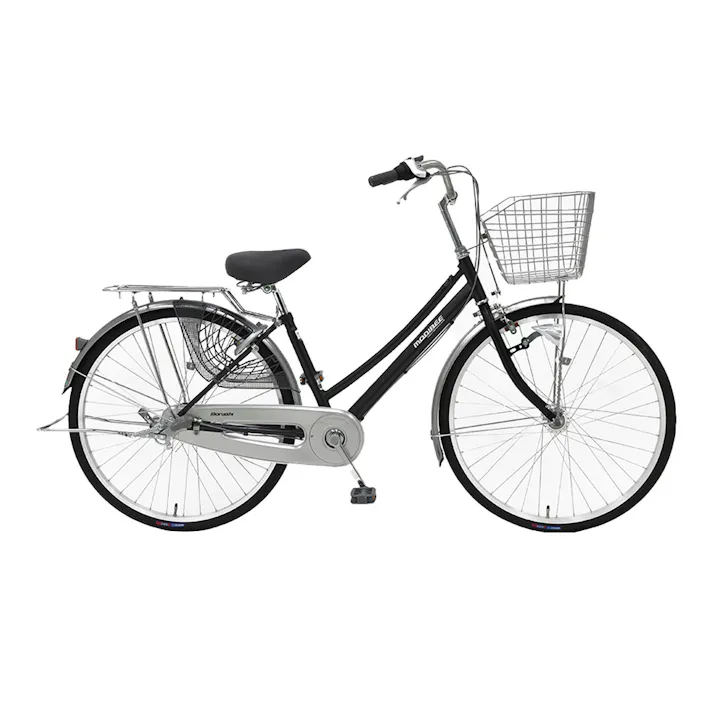 【自転車】25年モデル 軽快車 モディビー MODIBEE 27インチ 内装3段 2025-HD ブラック