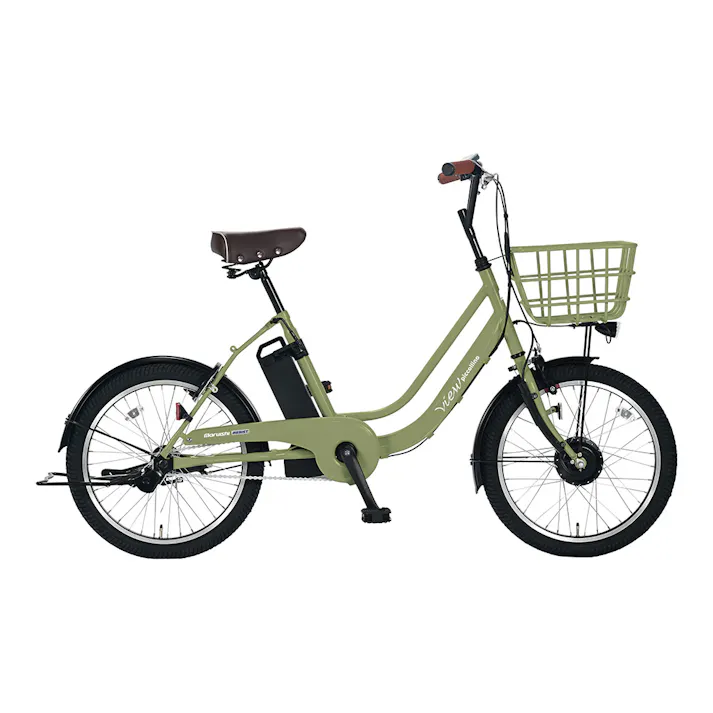 電動アシスト自転車 ビューピッコリーノ view piccollino 20インチ H60Tマットライトオリーブ