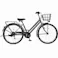 【自転車】25年モデル ルイードシティHD 26インチ 外装6段変速 266×1.85 マットウォームグレー
