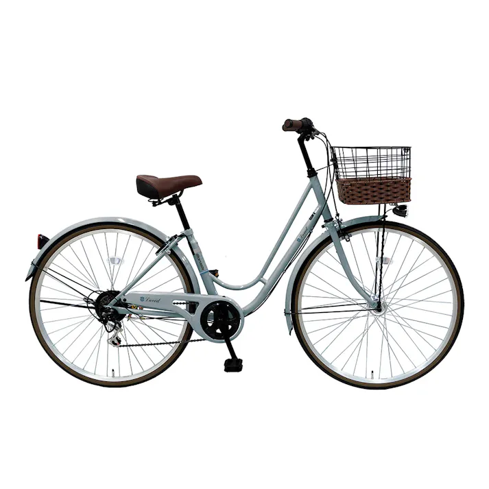 【自転車】25年モデル ルイードシティHD 276 BAA スチールグレー