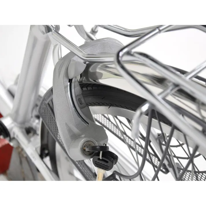 【自転車】26年モデル 軽快車 モディビー MODIBEE L 24インチ 内装3段 シルバー