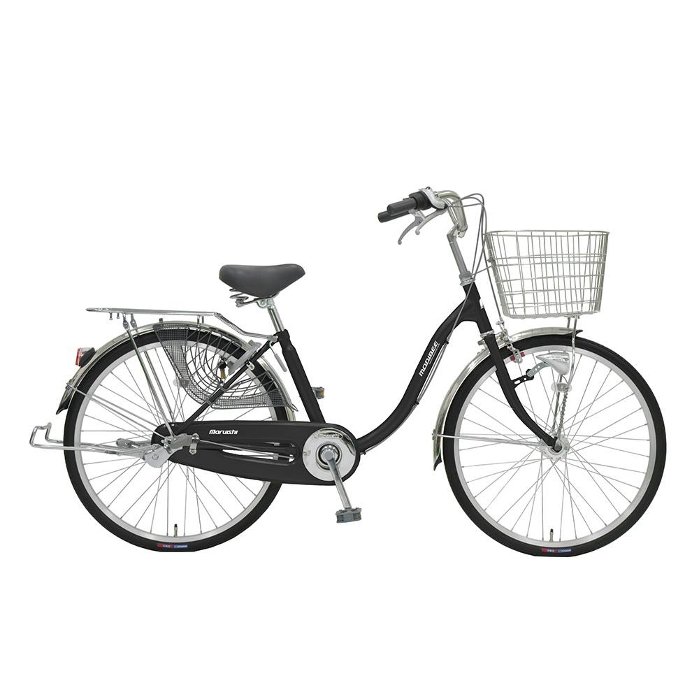 【自転車】軽快車 モディビー MODIBEE L 24インチ 内装3段 ブラック