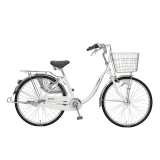 【自転車】26年モデル 軽快車 モディビー MODIBEE L 24インチ 内装3段 ホワイト
