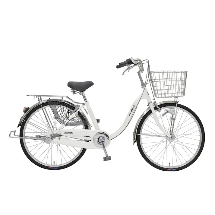 【自転車】軽快車 モディビー MODIBEE L 24インチ 内装3段 ホワイト