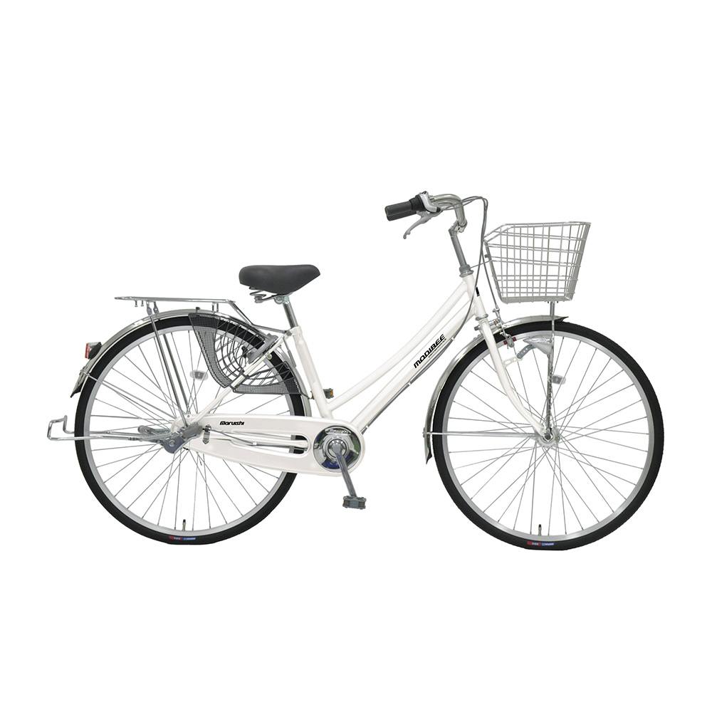 【自転車】軽快車 モディビー MODIBEE 27インチ 内装3段 ホワイト