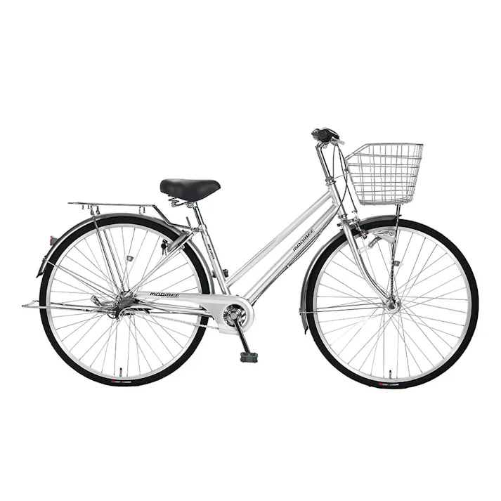 【自転車】26年モデル シティー車 モディビー MODIBEE 27インチ 内装3段 シルバー