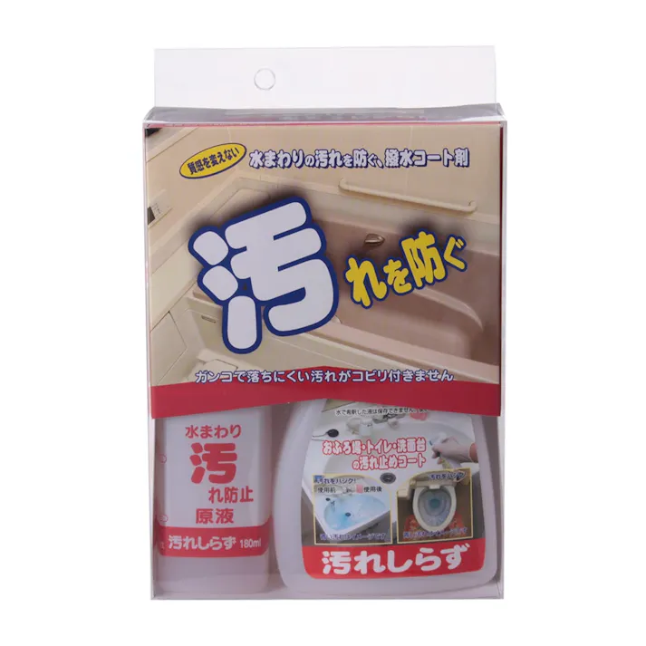 日本ミラコン産業 水わまりの汚れを防ぐ 撥水コート剤 汚れしらず BOTL-15 180ml