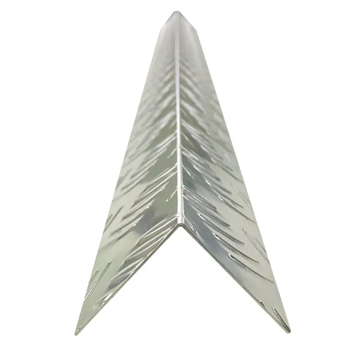 アルミアングル縞目柄 AL50×50 2m 1192