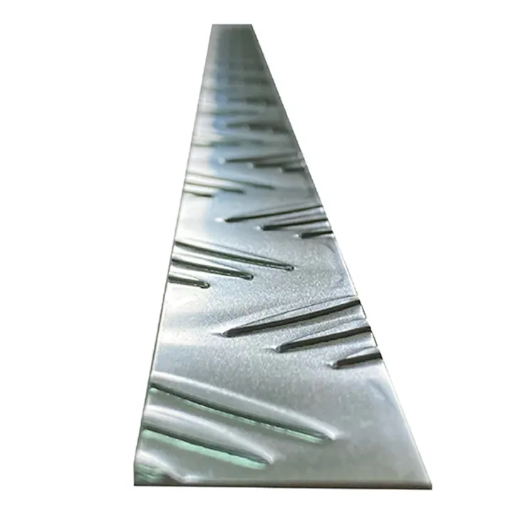 アルミ平板縞目柄 AP30 1m 1296