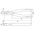 【CAINZ-DASH】スリーピークス技研 強力トラスねじプライヤー　１７５ｍｍ DS-175TZ【別送品】