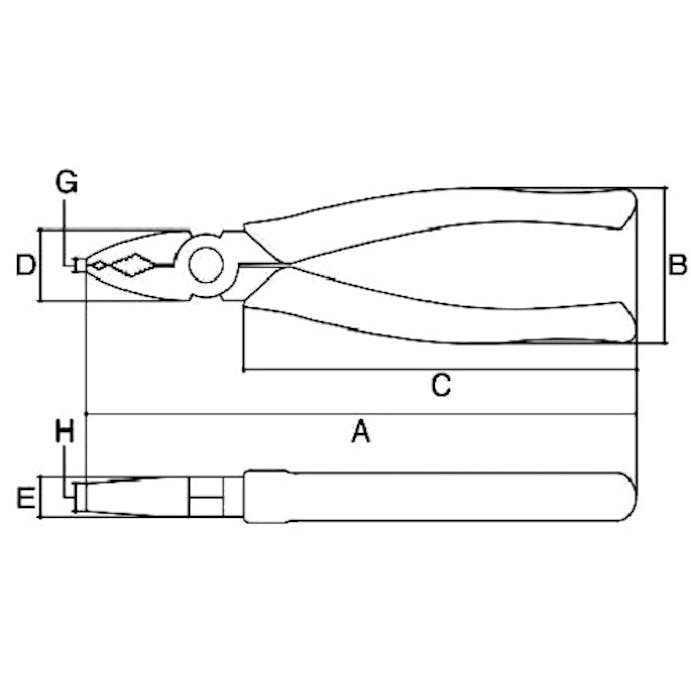 【CAINZ-DASH】スリーピークス技研 強力トラスねじプライヤー　１７５ｍｍ DS-175TZ【別送品】