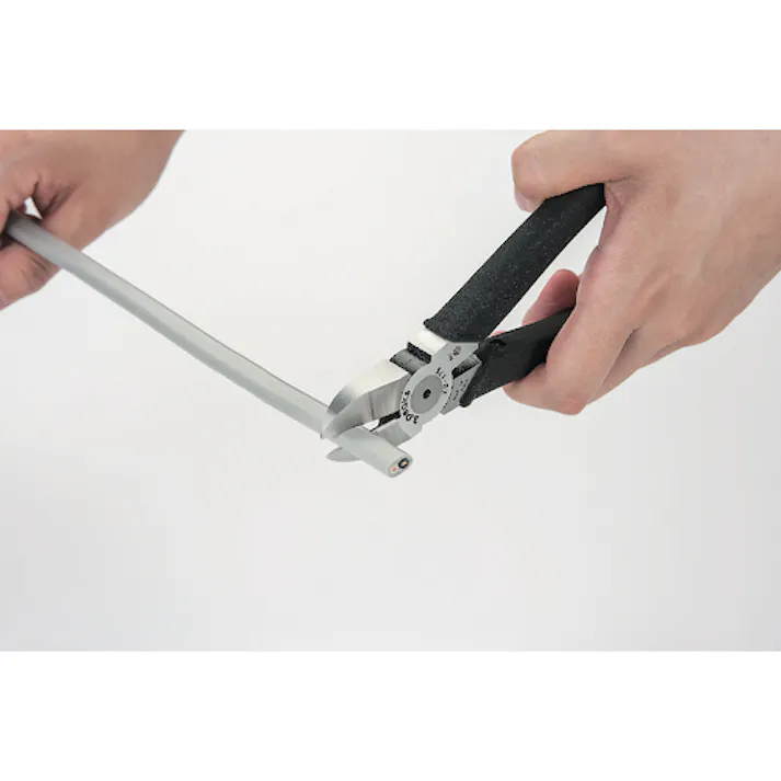 【CAINZ-DASH】スリーピークス技研 ニッパ(電工用) 結束バンド2WAYニッパ 182.5mm KB-175【別送品】