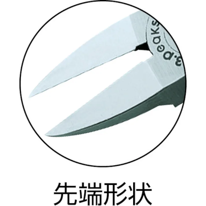 【CAINZ-DASH】スリーピークス技研 スリムプラスチックニッパ(バネ付) 145mm SPN-145S【別送品】