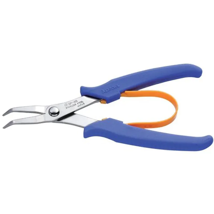 【CAINZ-DASH】スリーピークス技研 ラジオペンチ(ステンレス) 先曲リードペンチ(バネ付) 149mm SP-35【別送品】