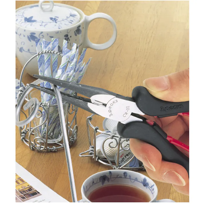 【CAINZ-DASH】スリーピークス技研 ラジオペンチ ワイヤークラフトペンチ(バネ付) 157mm CR-02【別送品】