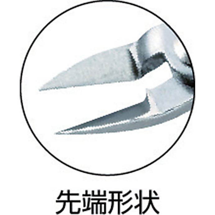 【CAINZ-DASH】スリーピークス技研 ロングステンレスプラチックニッパ（バネ付）　１６５ｍｍ LS-02【別送品】