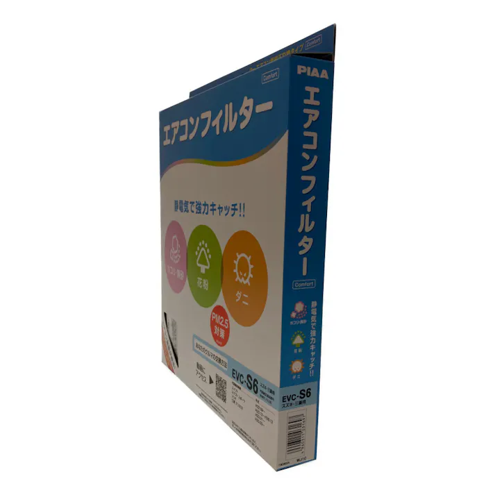 エアコンフィルター コンフォート スズキ・三菱用 EVC-S6