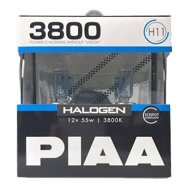 PIAA ハロゲンバルブ H11 3800K 12V HS7011 2個入