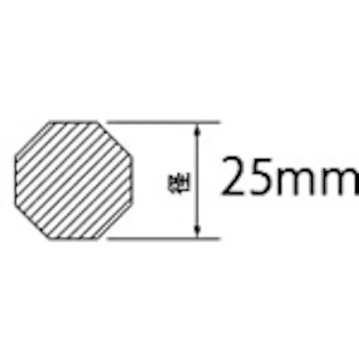 【CAINZ-DASH】小山刃物製作所 金テコ 43巾×25Φ×900mm D11-09【別送品】