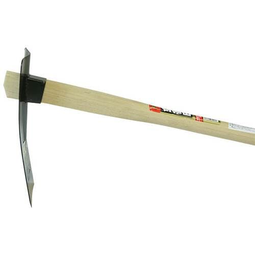 CAINZ-DASH】浅香工業 鍬（くわ） 本格派 全鋼 家庭鍬 柄共 全長