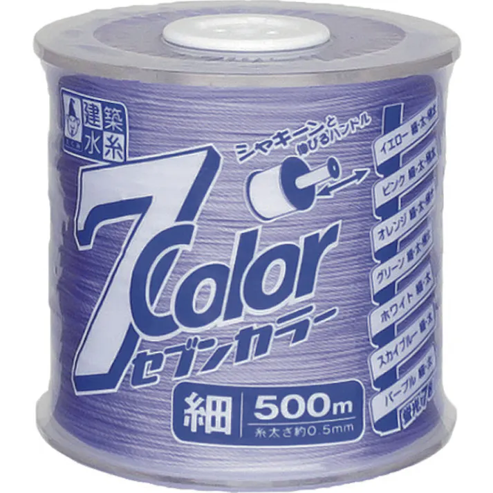 【CAINZ-DASH】たくみ 7COLOR 細 パープル 500M 4818【別送品】