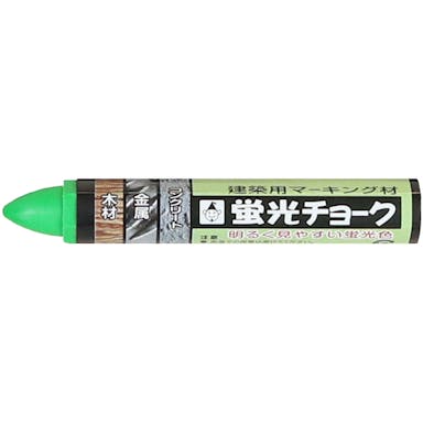 【CAINZ-DASH】たくみ 蛍光チョーク緑 6403【別送品】