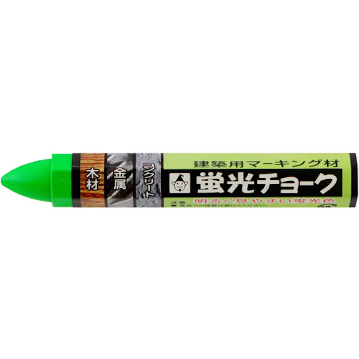 【CAINZ-DASH】たくみ 蛍光チョーク緑 6403【別送品】