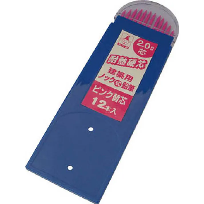 たくみ ノック式鉛筆 ピンク 7790 12本入 替芯