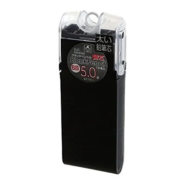 たくみ ビルマーカー ブラックペンシル 6B替芯 7842