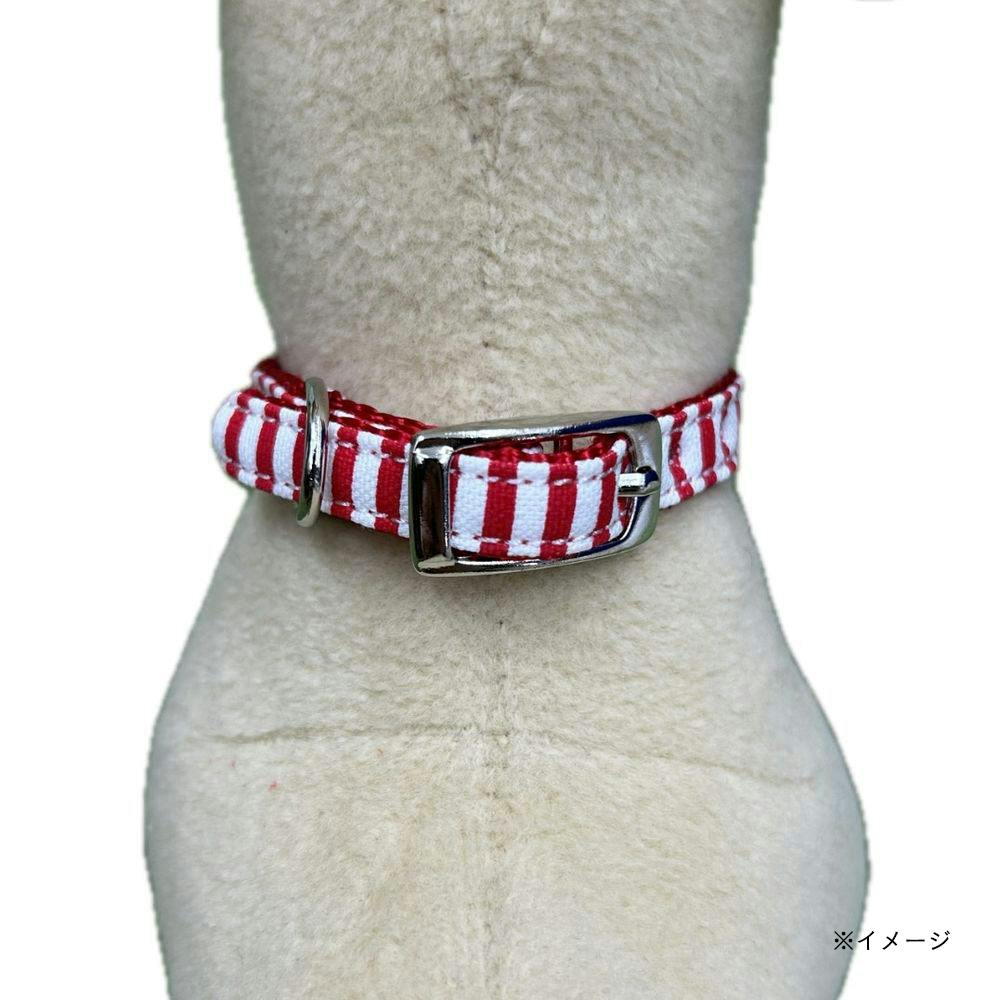 スターピンカラー10 S ボーダーレッド | ペット用品（犬） 通販