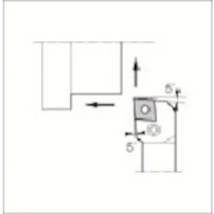 【CAINZ-DASH】京セラ 外径・端面加工用ホルダ PCLN PCLNL3225P-12【別送品】