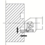 【CAINZ-DASH】京セラ 端面溝入れ加工用ホルダ　ＧＦＶ GFVR2020K-201A【別送品】