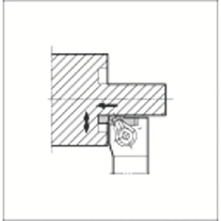 【CAINZ-DASH】京セラ 端面溝入れ加工用ホルダ GFVT GFVTR2525M-351B【別送品】