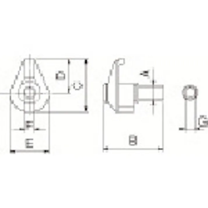 【CAINZ-DASH】京セラ 部品 クランプセット CPS-6V【別送品】