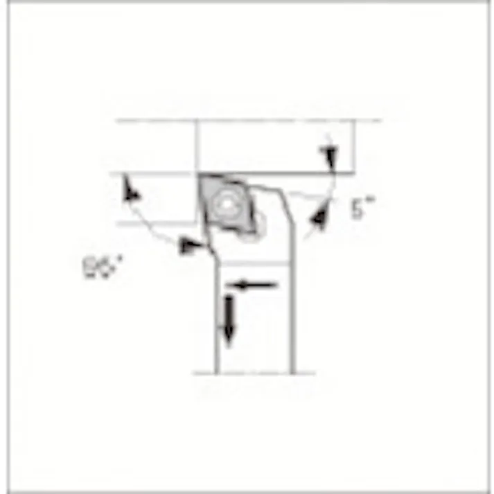 【CAINZ-DASH】京セラ 外径・端面加工用スモールツールホルダ SCLC SCLCR2020K-09【別送品】
