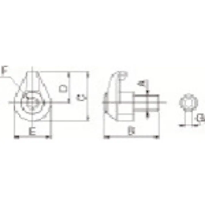 【CAINZ-DASH】京セラ 部品 クランプセット CPS-4V【別送品】