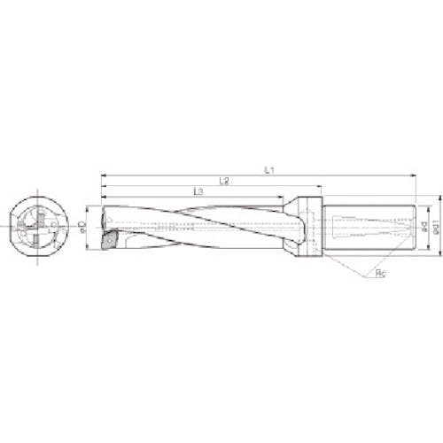 CAINZ-DASH】京セラ マジックドリル ＤＲＺ型用ホルダ 加工深さ４×ＤＣ