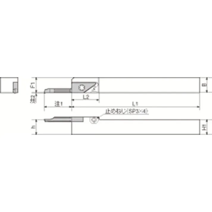 【CAINZ-DASH】京セラ 小内径ボーリング システムバー SVN-N SVNR2020K-12N【別送品】