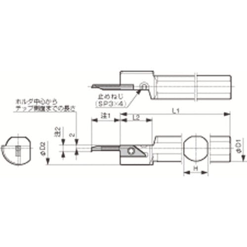 CAINZ-DASH】京セラ 小内径ボーリング システムバー Ｓ－ＳＶＮ－ＸＮ