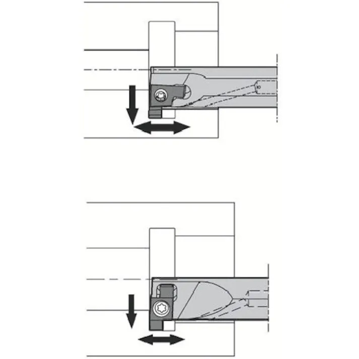 【CAINZ-DASH】京セラ 内径溝入れ加工用エクセレントバー SIGE-EH SIGER1010B-EH【別送品】