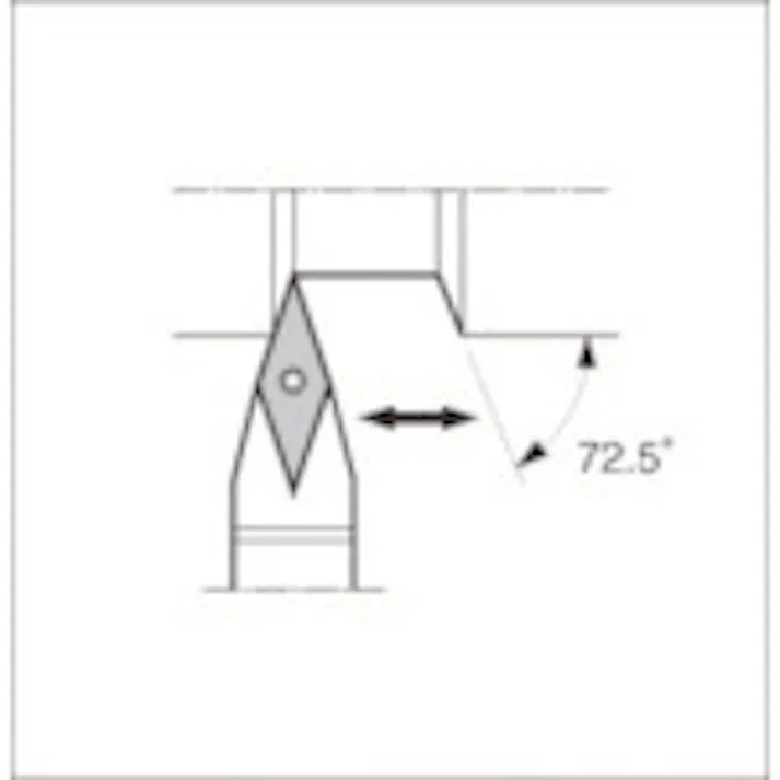 【CAINZ-DASH】京セラ 外径・倣い加工用スモールツールホルダ SVVB SVVBN2525M-16N【別送品】