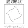 【CAINZ-DASH】京セラ ラフィングエンドミル 波形切れ刃 ミディアム 3/4/5RDSM 刃径12mm 刃長26mm 全長83mm シャンク径12mm 4RDSM120-260-12【別送品】