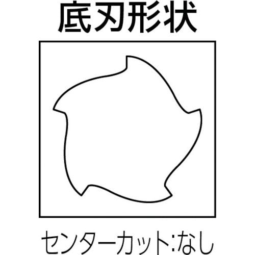 【CAINZ-DASH】京セラ ラフィングエンドミル　波形切れ刃　ミディアム　３／４／５ＲＤＳＭ　刃径２５ｍｍ　刃長４５ｍｍ　全長１２１ｍｍ　 シャンク径２５ｍｍ 5RDSM250-450-25【別送品】