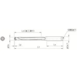 【CAINZ-DASH】京セラ マジックドリル用ホルダ SS-DRC 加工深さ8×DC SS10-DRC080M-8【別送品】